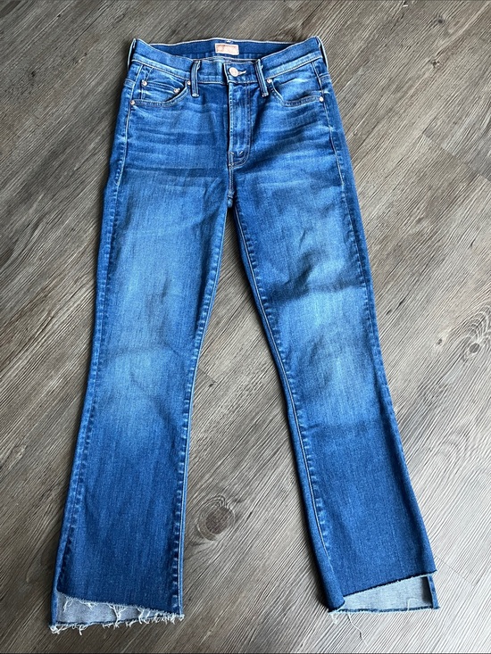 MOTHER Denim - MOTHER Insider Crop Step Fray